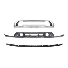 Front Lower Bumper Skid Cover Kit W/Air Deflector For 2019-2022 GMC Sierra 1500