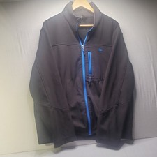 Snozu Black /Blue Jacket Men s Size XL Full Z...