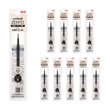 uniball ZENTO Water-Based Ink Refill UBR-Z-05, 0.5mm Fine Point, Black, Compa...