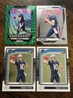 (4) Drake Maye 2024 Donruss Optic #229 + Prizm #329 + Emergent Green RC Lot