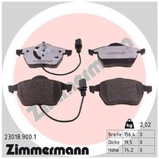 Satz Bremsbeläge Bremsklötze vorne für Audi A6 C5 4B2 4B5 C6 4F2 4F5 | 241710