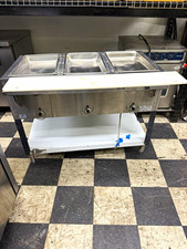 Duke E303 M Full Size Drop-In Hot Food Well Steam Table, 3-Pan, 120V