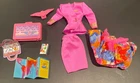 Authentic Vintage 1989 Flight Time Barbie Stewardess Outfit & Accessories