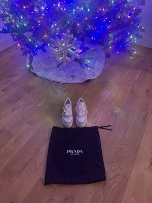 PRADA Platform Trainers Clean Stylish Ready to Wear. Never Worn. Size 8