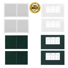Outdoor Garden 2x Party Tent Sidewall Gazebo Marquee Side Wall Panel Party Decor