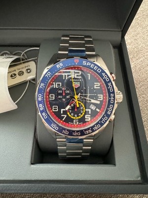 TAG Heuer Formula 1 X Red Bull Racing Quartz 43MM SS Men's Watch CAZ101AL.BA0842