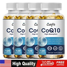 CoQ-10 300mg 120 Softgels Coq10 Co Q10 Coenzyme Heart Support 120-480 Capsules