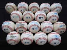 Lot of 18 Rawlings Official Major League Baseballs Manfred MLB 1 1/2 Dozen