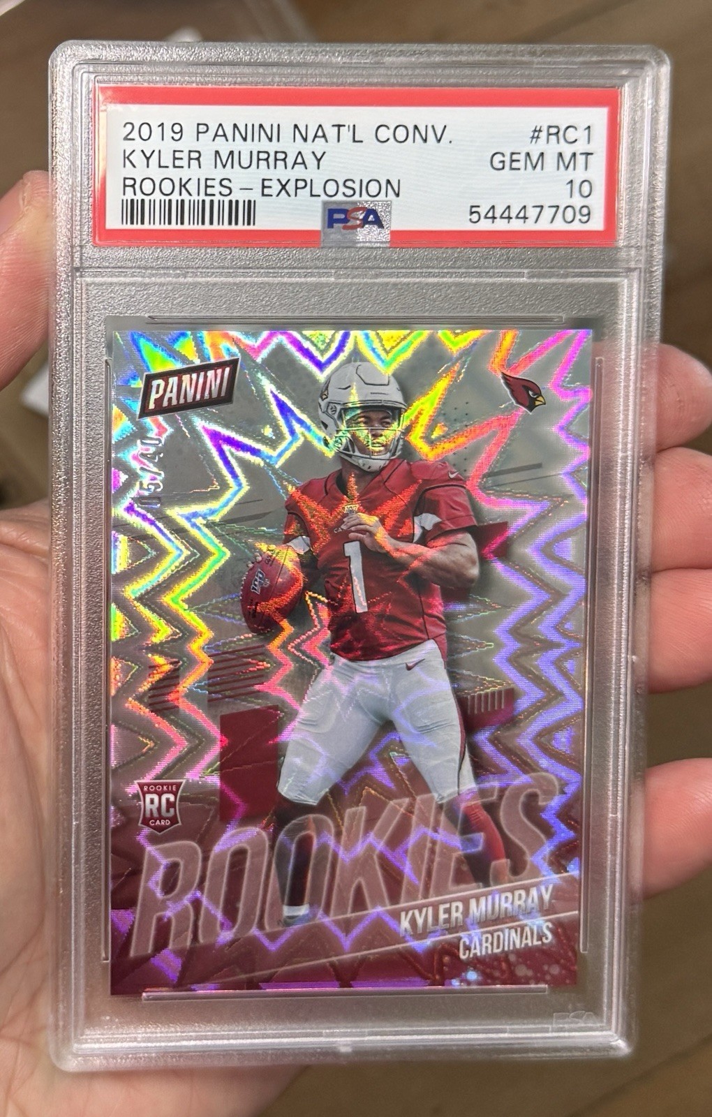 Kyler Murray Panini Black Friday Rookies & Prospects #RC1 Base