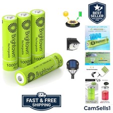 4 Pack Rechargeable AA Batteries - 1000mAh 1.2V NiMH High Capacity Battery - ... 3.32 per gallon