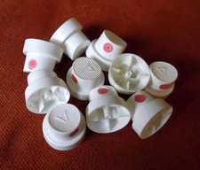 10 Stk. Caps Sprühköpfe (FatCap) white-pink dick breit Graffiti Loop Montana MTN