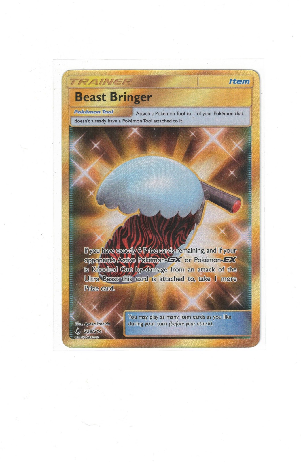 Beast Bringer (Secret) Secret Rare SM - Unbroken Bonds 229/214 NM