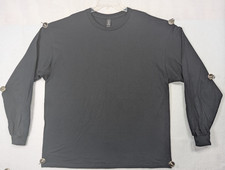 Gildan Ultra Cotton Long Sleeve T-Shirt - Black - G2400 - Size 2XL - 3 Pack