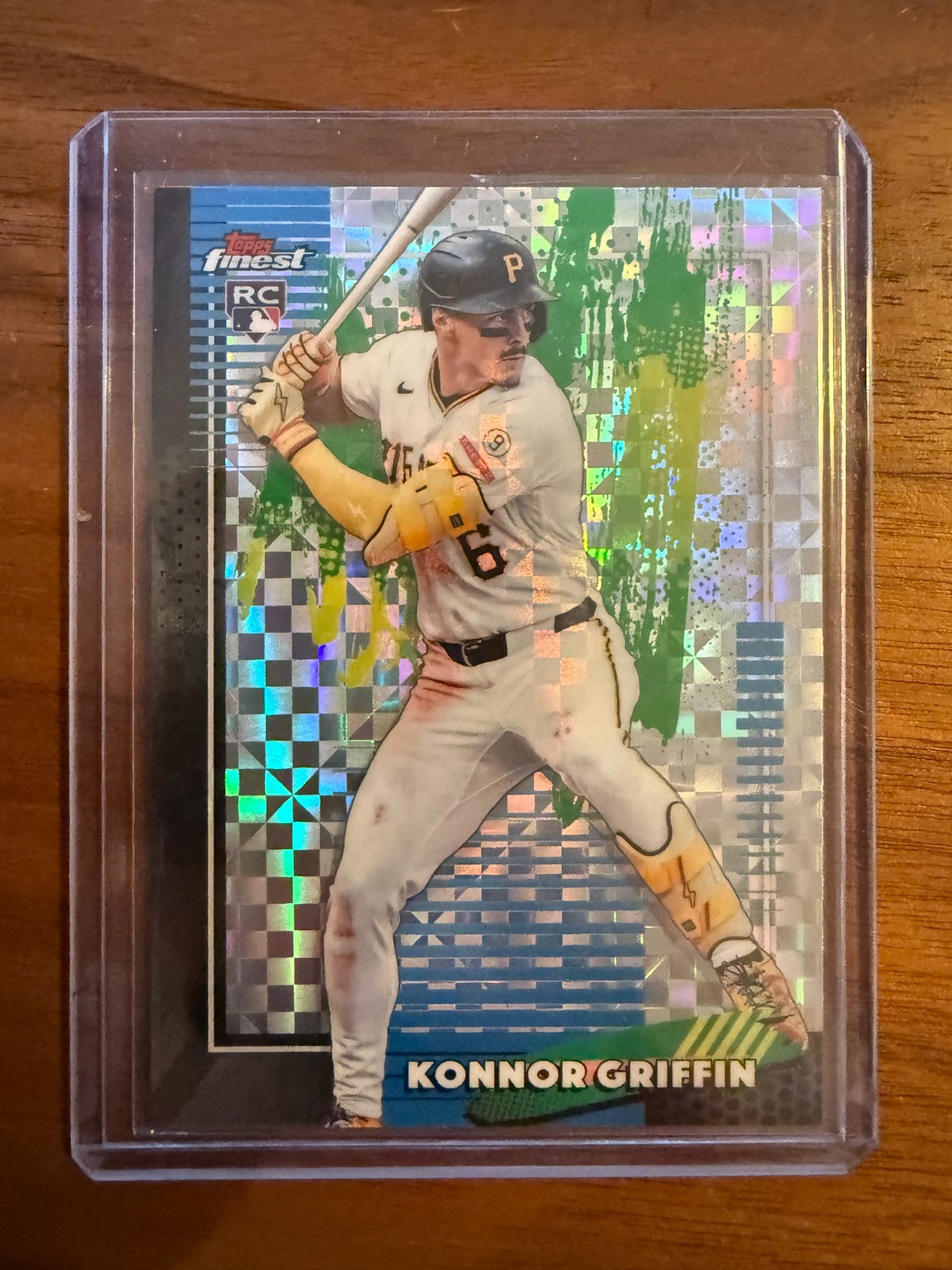 2026 Topps Finest Common Konnor Griffin #6 X-Fractor (RC)