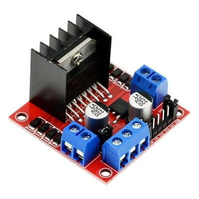 Double Output L298N Motor Control Board for Steppers and Motors Operation