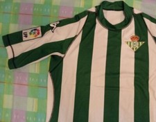 Maillot Vintage Real Betis Balompié Kappa, Taille XL, état Correct