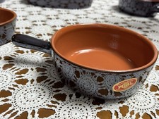 12 Tegamini In Terracotta Per Gnocchi E Pasta Al Forno - Diametro 15 Cm