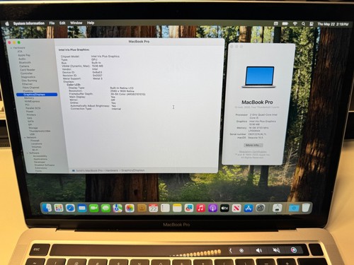 Excellent 2020 Apple MacBook Pro 13' Intel Quad Core i5 500GB 16GB RAM Silver - Photo 5/12