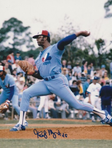 RUDY MAY MONTREAL EXPOS ACTION SIGNED 8x10 - 第 1/1 張圖片