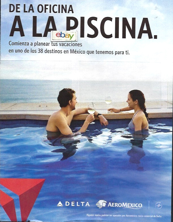 DELTA AIRLINES & AEROMÉXICO 2017 A LA PISCINA 38 DESTINOS EN MÉXICO ANUNCIO