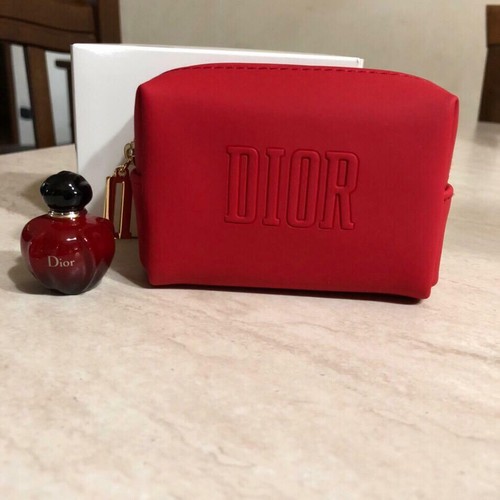 Pochette pouch Rossa Christian Dior+Hypnotic Poison,borsetta con scatola o  senza | eBay