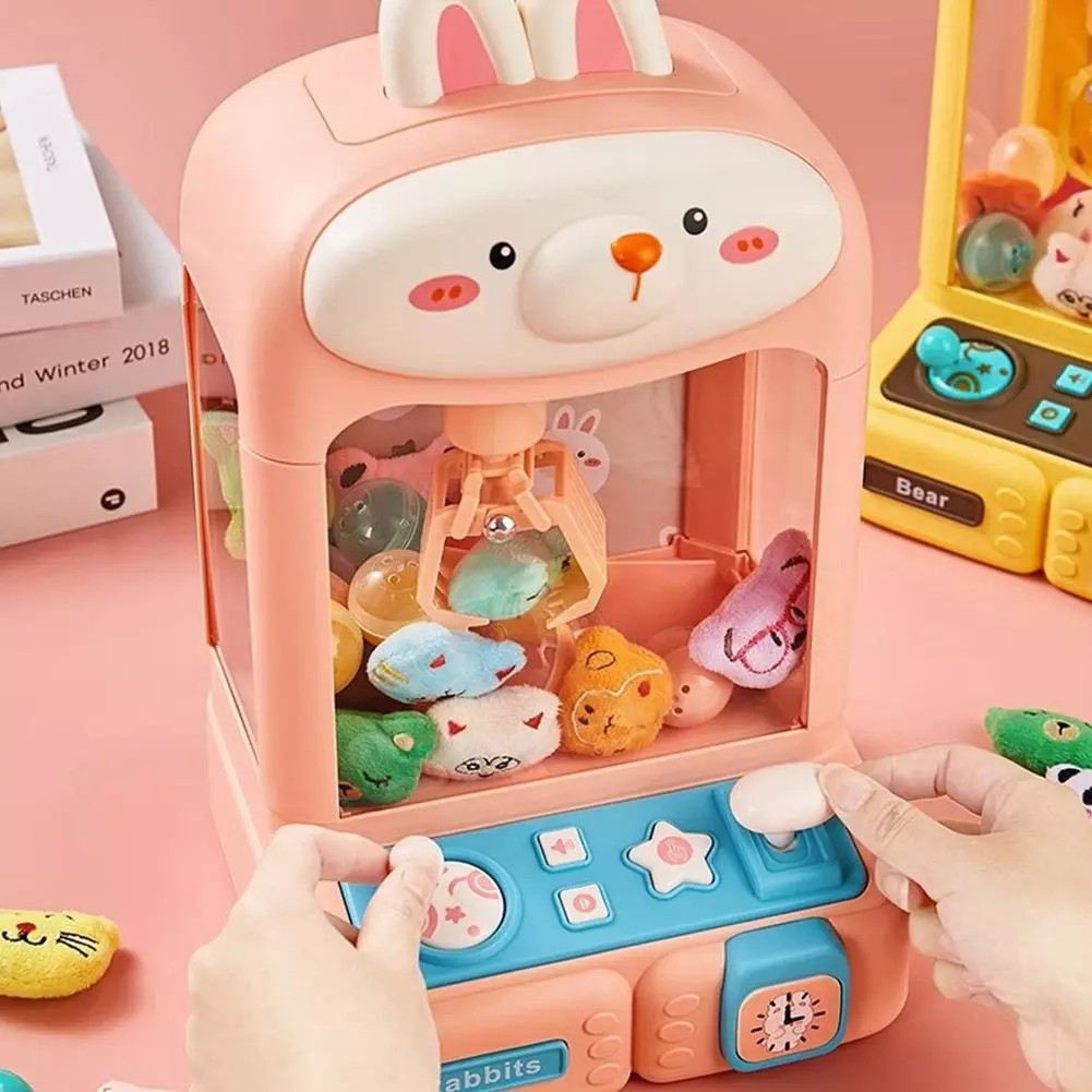 2023 New,children's Small Electric Claw Machine With Usb Twist Egg