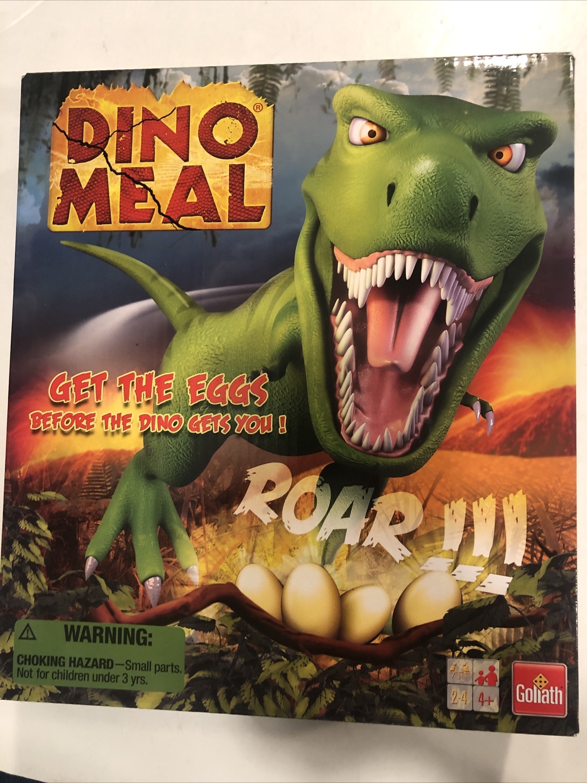 30565 Goliath Dino Meal Game Steal Dinosaur Eggs for sale online