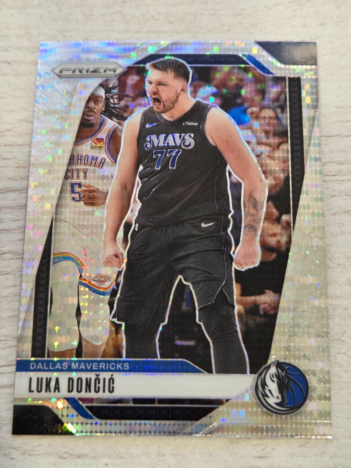 2024-25 Panini Prizm Basketball Pulsar Prizm #89 Luka Doncic - Mavericks