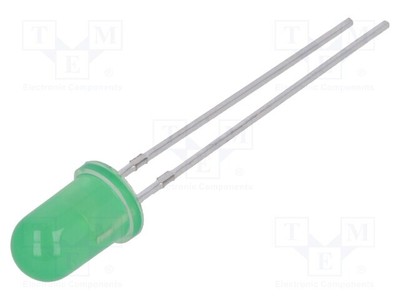 LED 40÷70mcd 30° FYL-5013GD1C LED Diodes THT 5mm 5mm 1.8÷2.6V 20mA Yellow-Green