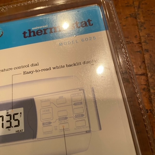 RiteTemp Model Number 6025 Programmable 7Day Digital Universal