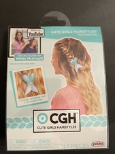 GIRL GIFTS: CHG CUTE GIRLS HAIRSTYLES KIT. 17-Pc w/ Braiding Tool  Mermaid Clip
