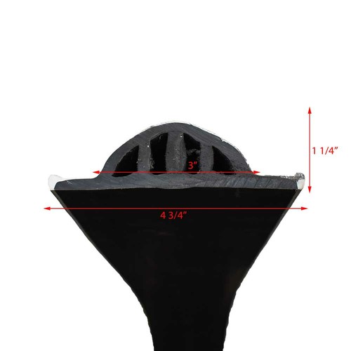 Barbour Boat Dock Pier Bumper F92481 | D Shape 4 3/4 Inch White (10FT) - 第 4/4 張圖片