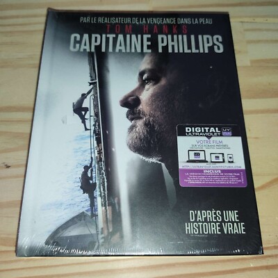 Captain Phillips DIGIBOOK [Blu-Ray + DVD] - Inclus livret - NEUF