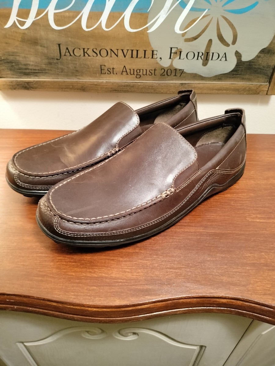 Cole Haan Tucker Venetian Slip On Loafers Brown Mens Shoes Size 10 W Cole Haan Mens Tucker Venetian Closed Toe Slip On Shoes  main image 3
