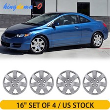 16 Lacquer Set Of 4 Hub Caps For 2006-2011 Honda Civic Hubcap Wheel Rims Cover 16 Lacquer Set Of 4 Hub Caps For 2006-2011 Honda Civic Hubcap Wheel Rims Cover