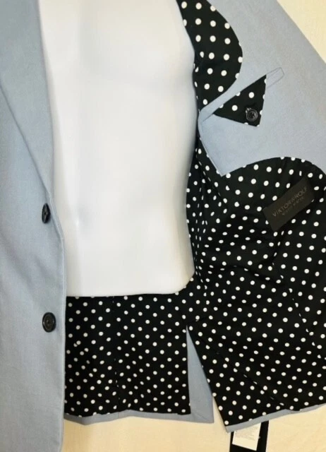  全新带标签 - Viktor&Rolf Mister Mister 蓝色凹槽西装外套 - 很难找到  — 第 3/4 张图片