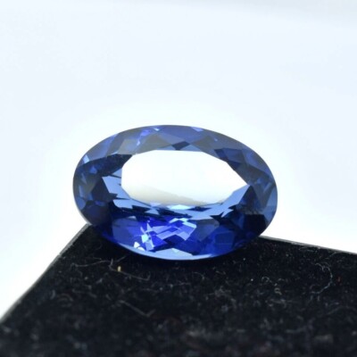 Extremely Rare Blue Tanzanite Oval Cut 6-7 Ct Natural Loose Gemstone CERTIFIED.