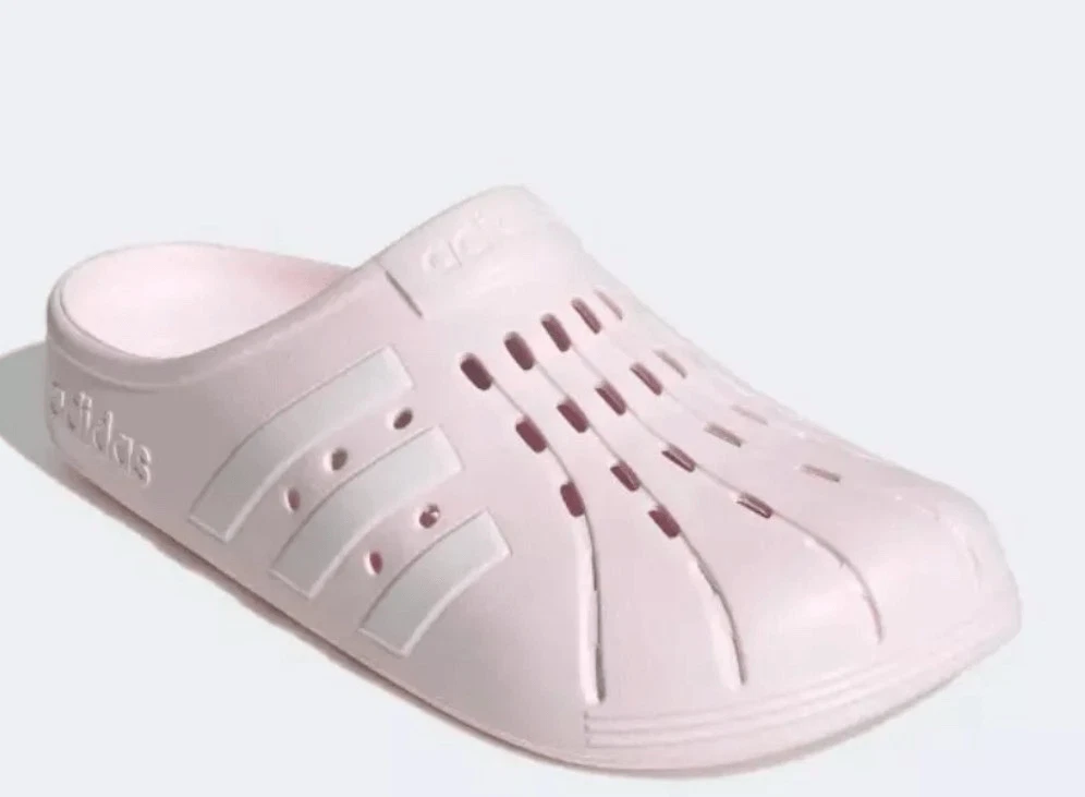 Sandali Adidas Adilette Zoccoli Slide Tinta Rosa Taglia 10 Uomo Slip On Slides