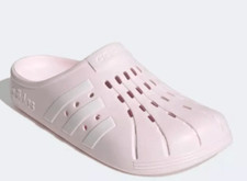 Adidas Adilette Clog Slide Sandals Pink Tint Size 10 Mens Slip On Slides