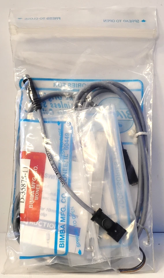 Bimba HSCQC-12-H 30 V DC Solid State Sensor Kit with Hardware and Cable - Image 3 of 3