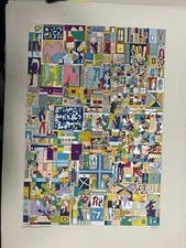 Yona Lotan Moment In our Life Hand Signed Limited Serigraph on Paper