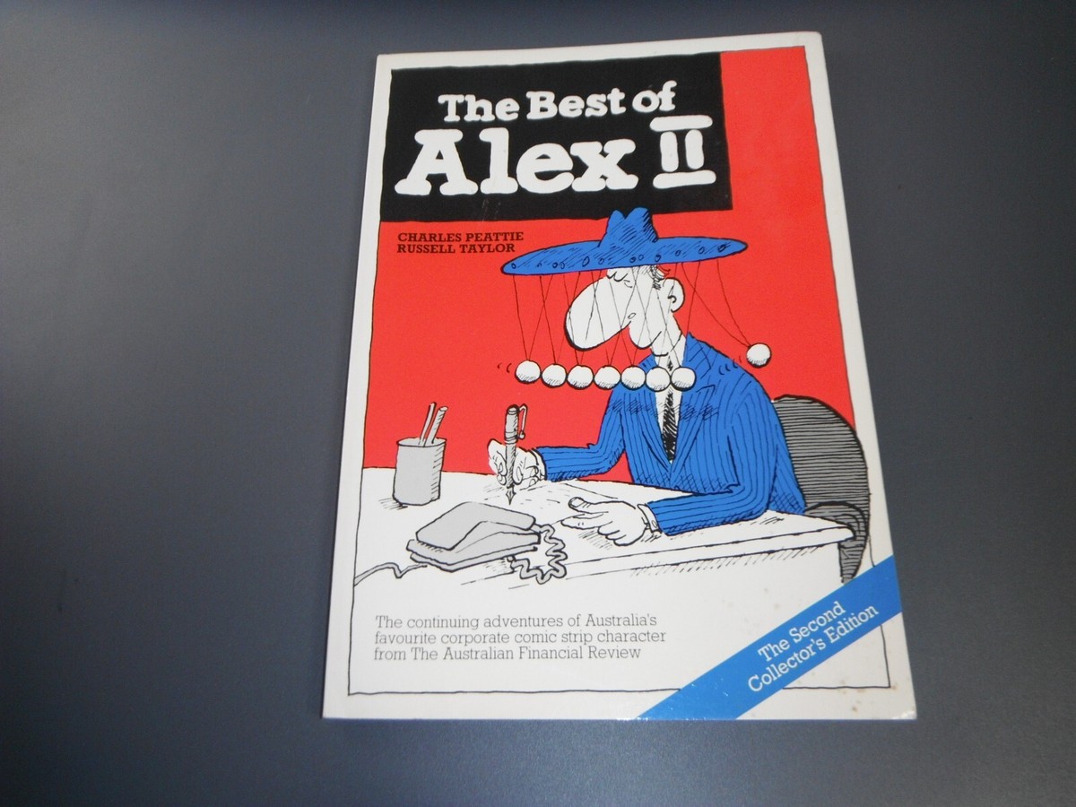 The Best of Alex Comics PB x4 by C Peattie R Taylor Australian Financial  Review | eBay Australia