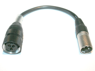Tuchel Adapter Großtuchel - XLR für Sennheiser 421 etc.