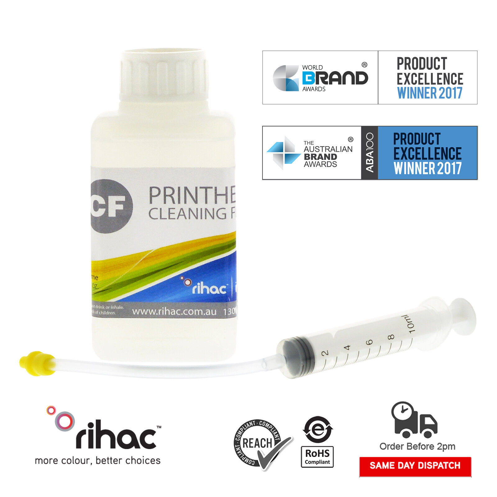 Epson ET Ecotank Printer Cleaning Solution Head Nozzle Clean Fluid