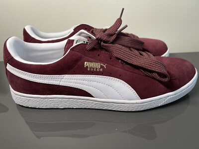 Puma Suede Red Mahogany (Size 10.5)