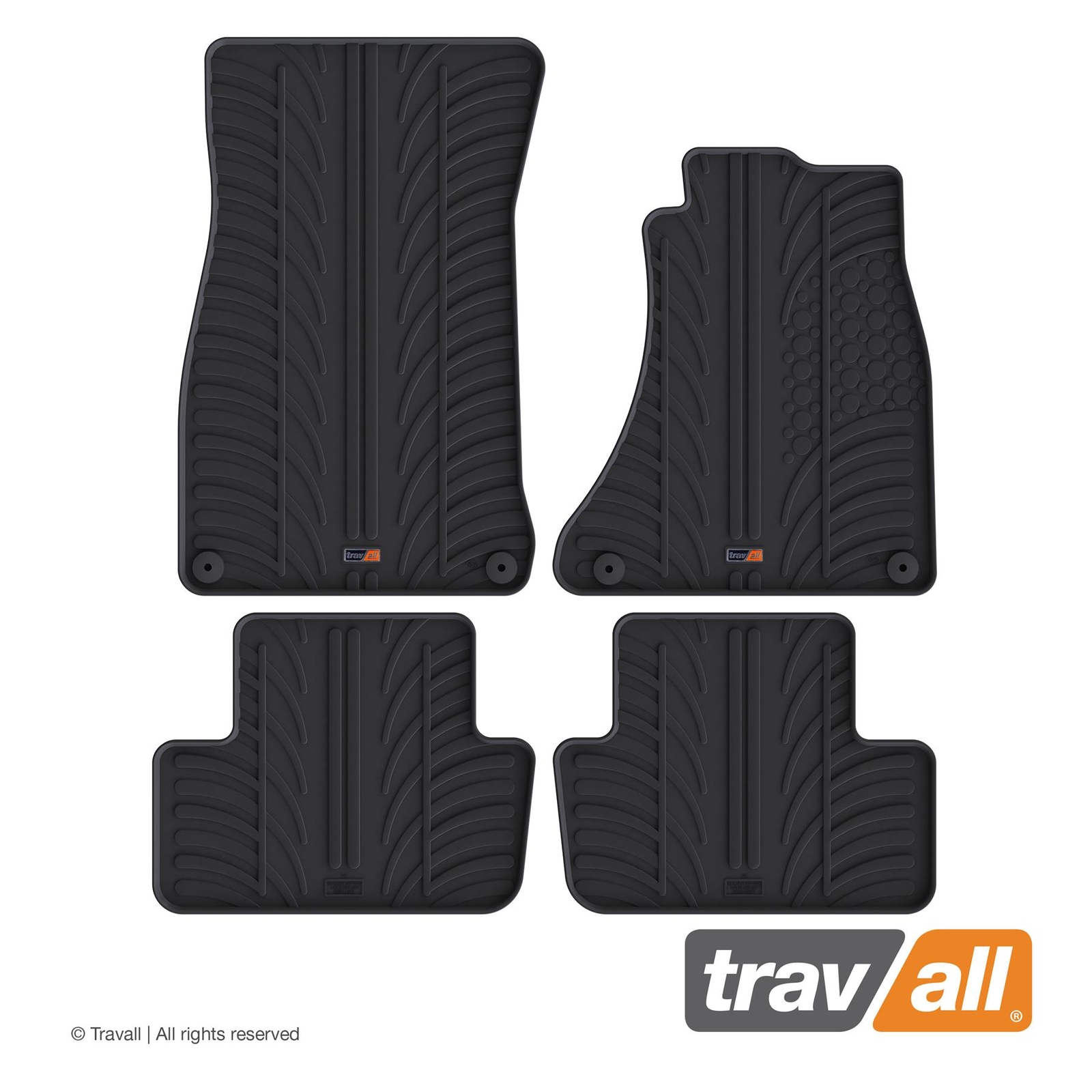 Premium Rubber CAR MATS for AUDI A4 SALOON AVANT ALLROAD 20082015 A5 S