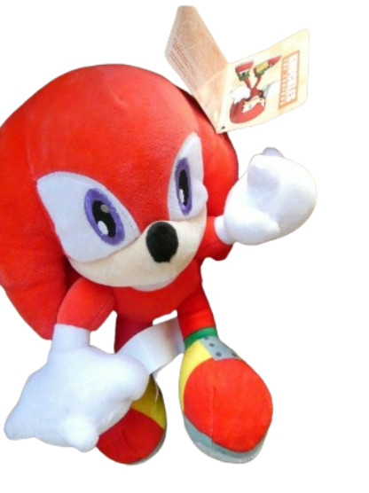 Sonic The Hedgehog Knuckles Stuffed Animal Plush Soft ice animal 28cm