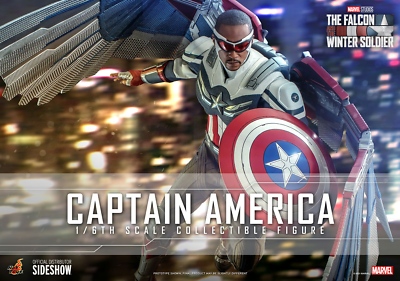 ホットトイズ 1/6 ファルコンウィンター・ソルジャー キャプテン TMS040 1/6 The Falcon & Winter Soldier Captain America Figure Hot Toys