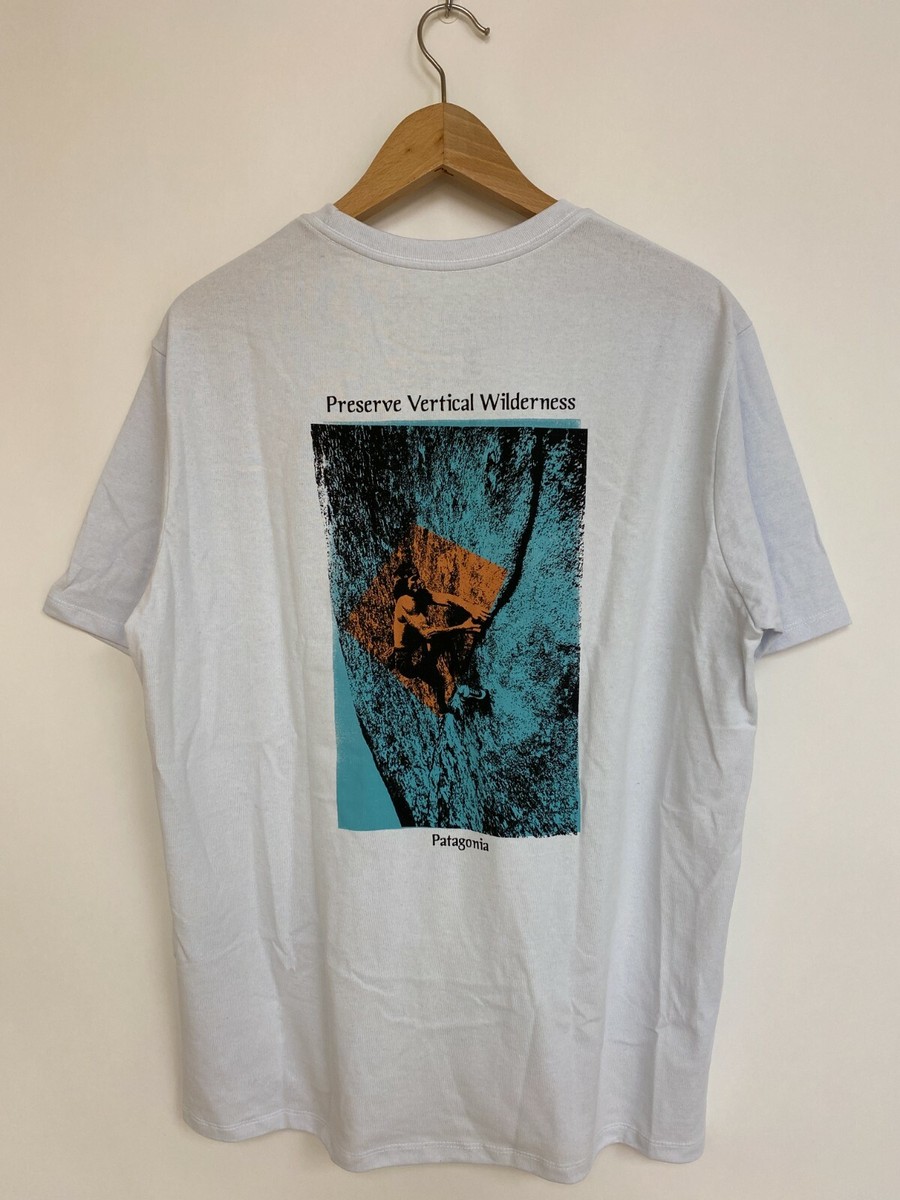 PATAGONIA Granite Magic Pocket Responsibili-Tee Preserve Vertical 