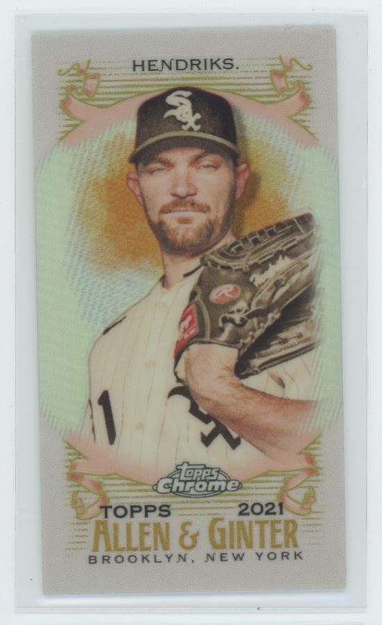 スポーツ選手 2021 Topps Allen&Ginter  FMA-PA 2021 Topps Allen & Ginter Chrome Mini Liam Hendriks Chicago White